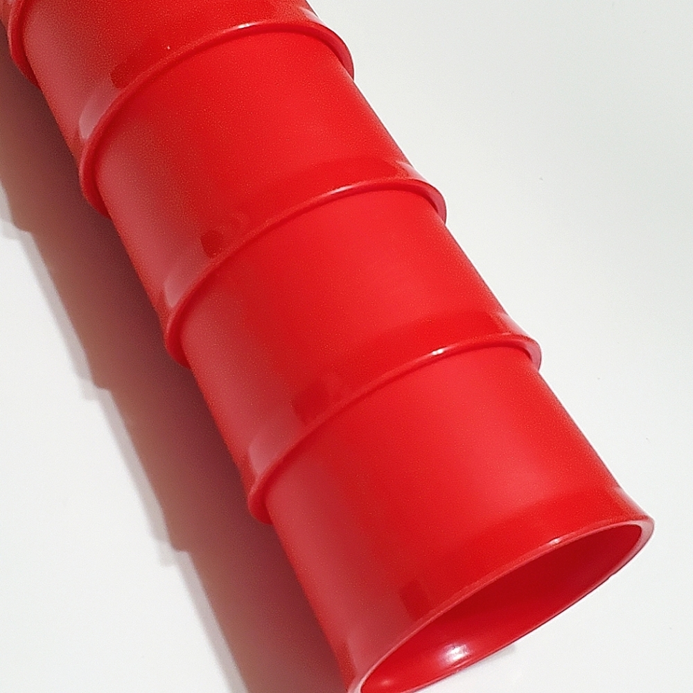 Tupperware Red Stackable Plastic Cups Set - Picture 4 of 5